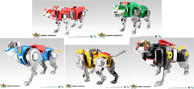 Illustration for article titled There's Never Been a Transforming Voltron As Impressively Articulated As This One